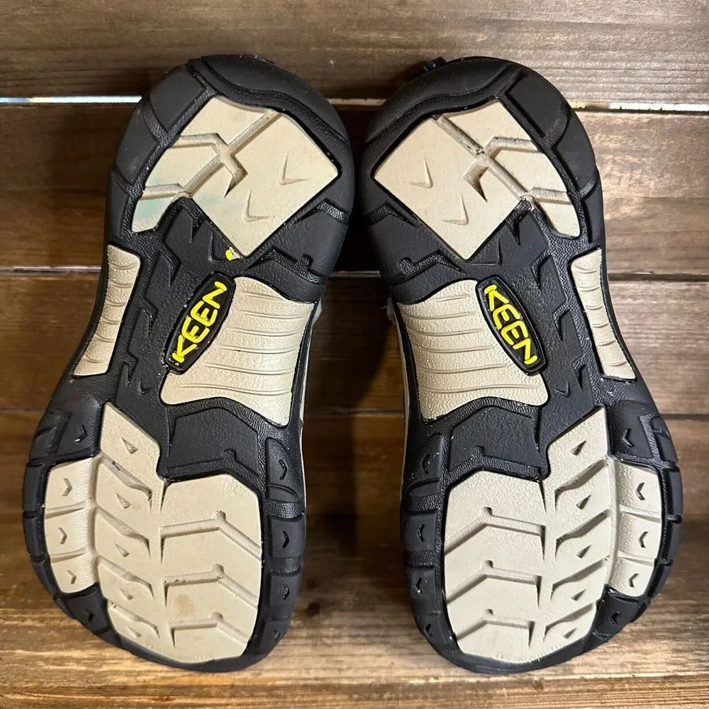 Big Kids Keen Venice H2 Navy Blue‎ Athletic Trail Comfort Sandals Size 3 Y GUC